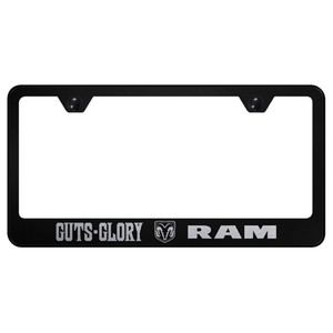 Au-TOMOTIVE GOLD | License Plate Covers and Frames | Dodge RAM | AUGD2755