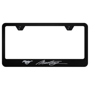 Au-TOMOTIVE GOLD | License Plate Covers and Frames | Ford Mustang | AUGD2772