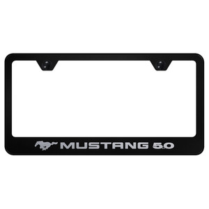 Au-TOMOTIVE GOLD | License Plate Covers and Frames | Ford Mustang | AUGD2775