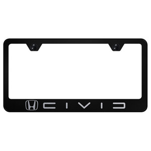 Au-TOMOTIVE GOLD | License Plate Covers and Frames | Honda Civic | AUGD2790