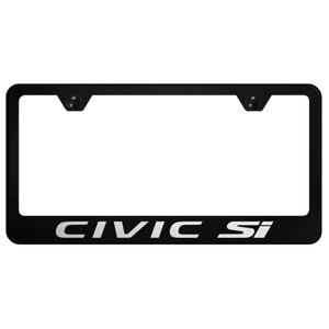 Au-TOMOTIVE GOLD | License Plate Covers and Frames | Honda Civic | AUGD2791