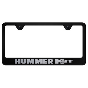 Au-TOMOTIVE GOLD | License Plate Covers and Frames | Hummer | AUGD2805
