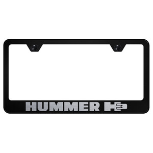 Au-TOMOTIVE GOLD | License Plate Covers and Frames | Hummer | AUGD2806