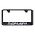 Au-TOMOTIVE GOLD | License Plate Covers and Frames | Hyundai Sonata | AUGD2812