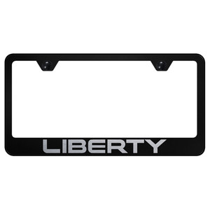 Au-TOMOTIVE GOLD | License Plate Covers and Frames | Jeep Liberty | AUGD2844