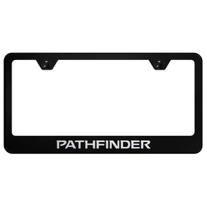Au-TOMOTIVE GOLD | License Plate Covers and Frames | Nissan Pathfinder | AUGD2884