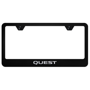 Au-TOMOTIVE GOLD | License Plate Covers and Frames | Nissan Quest | AUGD2885