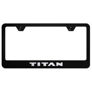 Au-TOMOTIVE GOLD | License Plate Covers and Frames | Nissan Titan | AUGD2889