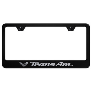 Au-TOMOTIVE GOLD | License Plate Covers and Frames | Pontiac Trans Am | AUGD2896