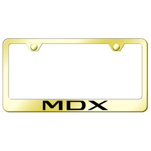Au-TOMOTIVE GOLD | License Plate Covers and Frames | Acura MDX | AUGD2912