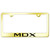 Au-TOMOTIVE GOLD | License Plate Covers and Frames | Acura MDX | AUGD2912