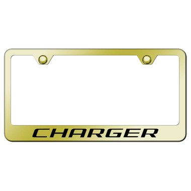 Au-TOMOTIVE GOLD | License Plate Covers and Frames | Dodge Charger | AUGD2928