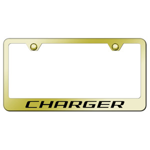 Au-TOMOTIVE GOLD | License Plate Covers and Frames | Dodge Charger | AUGD2928