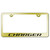 Au-TOMOTIVE GOLD | License Plate Covers and Frames | Dodge Charger | AUGD2928