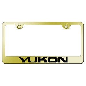 Au-TOMOTIVE GOLD | License Plate Covers and Frames | GMC Yukon | AUGD2935