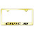 Au-TOMOTIVE GOLD | License Plate Covers and Frames | Honda Civic | AUGD2940