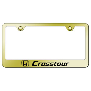 Au-TOMOTIVE GOLD | License Plate Covers and Frames | Honda Crosstour | AUGD2941