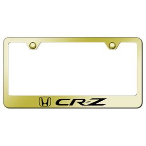 Au-TOMOTIVE GOLD | License Plate Covers and Frames | Honda CR-Z | AUGD2943