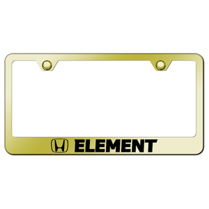 Au-TOMOTIVE GOLD | License Plate Covers and Frames | Honda Element | AUGD2944