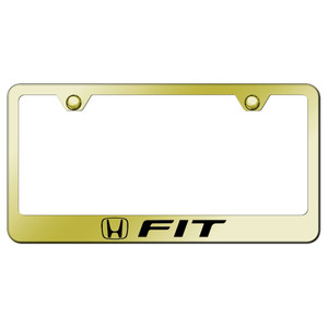 Au-TOMOTIVE GOLD | License Plate Covers and Frames | Honda Fit | AUGD2945