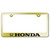 Au-TOMOTIVE GOLD | License Plate Covers and Frames | Honda | AUGD2951