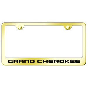 Au-TOMOTIVE GOLD | License Plate Covers and Frames | Jeep Grand Cherokee | AUGD2955