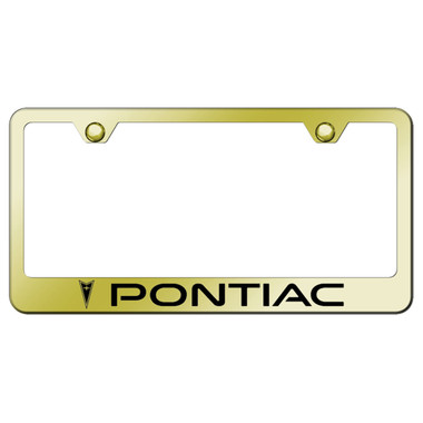 Au-TOMOTIVE GOLD | License Plate Covers and Frames | Pontiac | AUGD2970