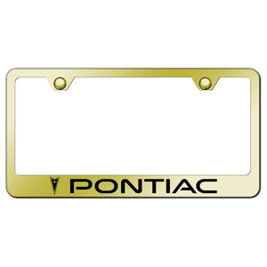 Au-TOMOTIVE GOLD | License Plate Covers and Frames | Pontiac | AUGD2970