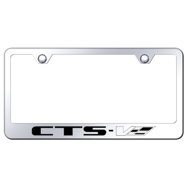 Au-TOMOTIVE GOLD | License Plate Covers and Frames | Cadillac CTS-V | AUGD3003
