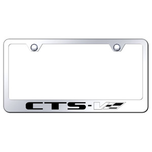 Au-TOMOTIVE GOLD | License Plate Covers and Frames | Cadillac CTS-V | AUGD3003