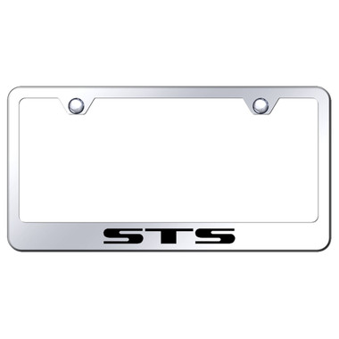 Au-TOMOTIVE GOLD | License Plate Covers and Frames | Cadillac STS | AUGD3011
