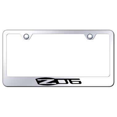 Au-TOMOTIVE GOLD | License Plate Covers and Frames | Chevrolet Corvette | AUGD3031