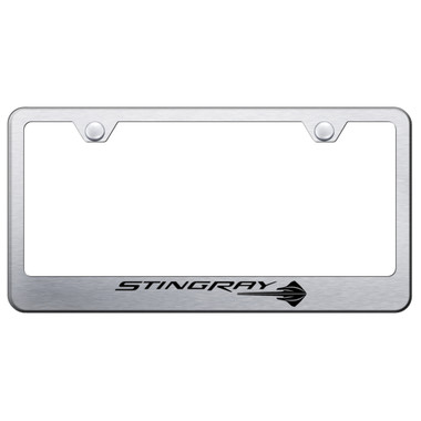 Au-TOMOTIVE GOLD | License Plate Covers and Frames | Chevrolet Corvette | AUGD3037