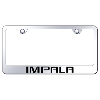Au-TOMOTIVE GOLD | License Plate Covers and Frames | Chevrolet Impala | AUGD3038