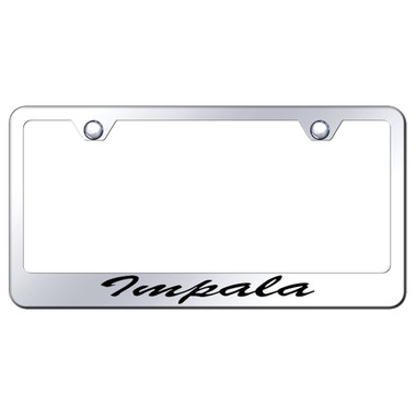 Au-TOMOTIVE GOLD | License Plate Covers and Frames | Chevrolet Impala | AUGD3039