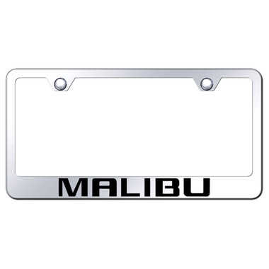 Au-TOMOTIVE GOLD | License Plate Covers and Frames | Chevrolet Malibu | AUGD3041