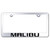 Au-TOMOTIVE GOLD | License Plate Covers and Frames | Chevrolet Malibu | AUGD3041