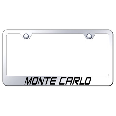 Au-TOMOTIVE GOLD | License Plate Covers and Frames | Chevrolet Monte Carlo | AUGD3042
