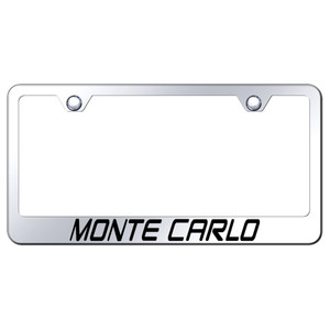 Au-TOMOTIVE GOLD | License Plate Covers and Frames | Chevrolet Monte Carlo | AUGD3042
