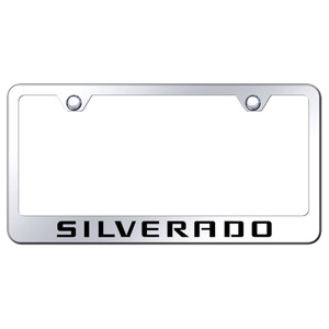 Au-TOMOTIVE GOLD | License Plate Covers and Frames | Chevrolet Silverado 1500 | AUGD3043