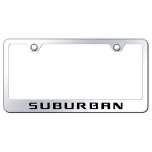 Au-TOMOTIVE GOLD | License Plate Covers and Frames | Chevrolet Suburban | AUGD3044