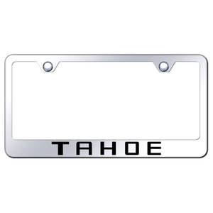 Au-TOMOTIVE GOLD | License Plate Covers and Frames | Chevrolet Tahoe | AUGD3045