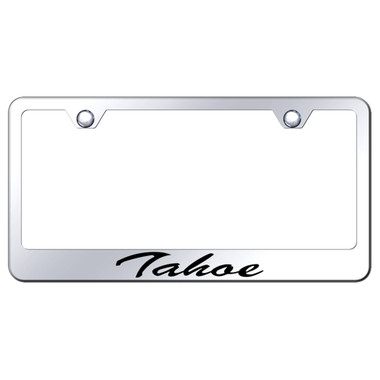 Au-TOMOTIVE GOLD | License Plate Covers and Frames | Chevrolet Tahoe | AUGD3046