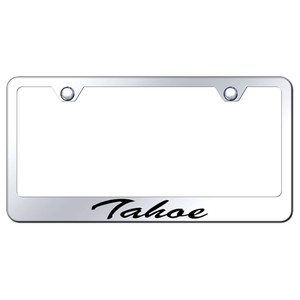 Au-TOMOTIVE GOLD | License Plate Covers and Frames | Chevrolet Tahoe | AUGD3046