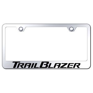 Au-TOMOTIVE GOLD | License Plate Covers and Frames | Chevrolet Trailblazer | AUGD3047