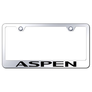 Au-TOMOTIVE GOLD | License Plate Covers and Frames | Chrysler Aspen | AUGD3052