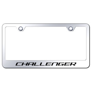 Au-TOMOTIVE GOLD | License Plate Covers and Frames | Dodge Challenger | AUGD3056