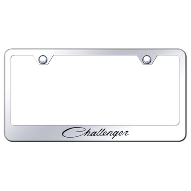 Au-TOMOTIVE GOLD | License Plate Covers and Frames | Dodge Challenger | AUGD3057