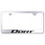 Au-TOMOTIVE GOLD | License Plate Covers and Frames | Dodge Dart | AUGD3060