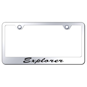 Au-TOMOTIVE GOLD | License Plate Covers and Frames | Ford Explorer | AUGD3082